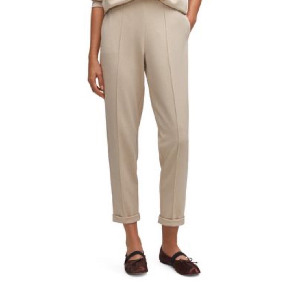 Mango tan trousers